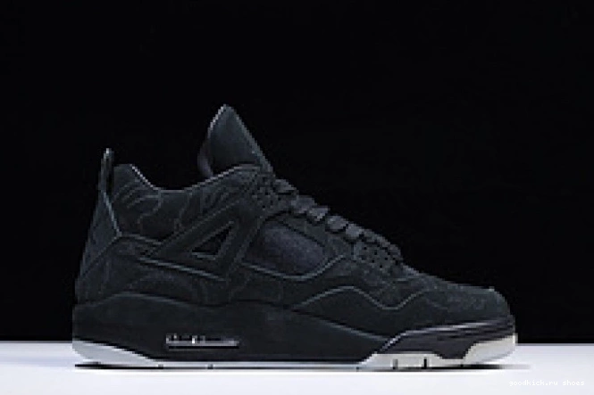 retro 4 black Jordan 001 Nike 930155 Air kaws 0824
